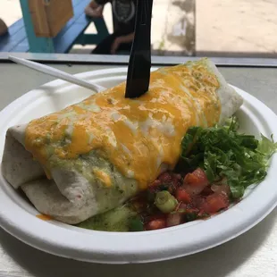 Our Signature Wet Burrito