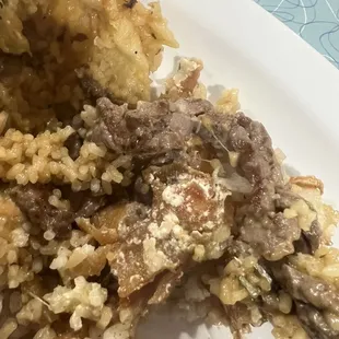 Supposedly there, Hawaiian Burrito