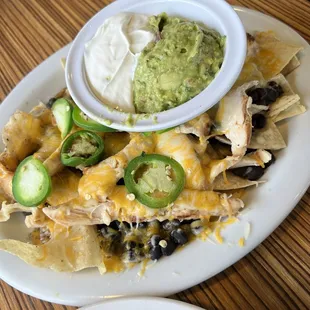 Chicken nachos