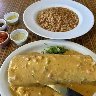 Outer Reef Burrito Smothered