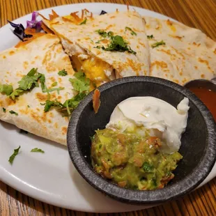 Wahoo quesadilla