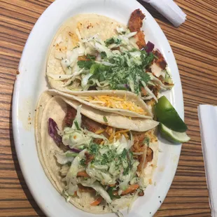 Wahoo fish taco