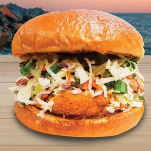 a fish taco sandwich