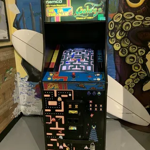 Ms. Pac Man/Galaga arcade cabinet