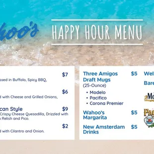 Happy Hour Menu