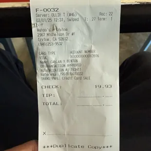 Total was 21.55$ I added wet style with green sauce after the fact