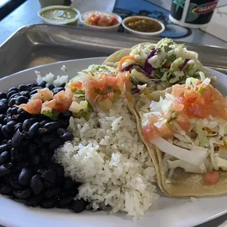 2 Tacos Platter