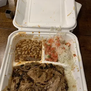 Kalua Bowl - it tasted good but the presentation was AWFUL!!! Makes the food look so unappetizing!!