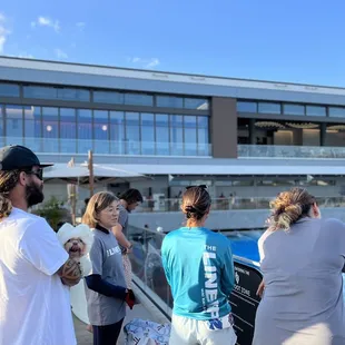 When one of the workers offers to watch your dog for a minute to help you get situated.