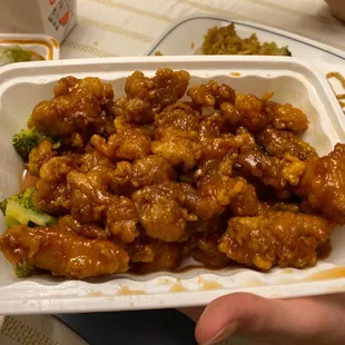 Honey chicken