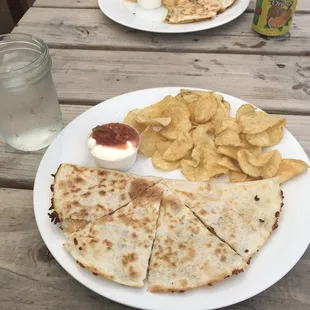 Chicken Quesadilla.. really good!