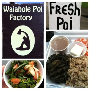 Amazing food. Ho'io salad is a must. Fresh poi is tops. You can't go wrong at Waiahole Poi Factory.