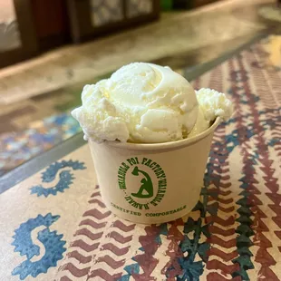 Sweet Lady of Waiahole (Warm Kulolo and Haupia Ice Cream)