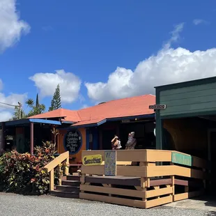 The front of the shop.