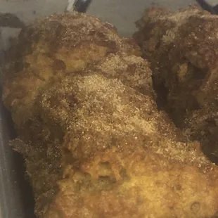 Banana bread pudding