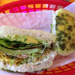 Roasted Veggie Sandwich