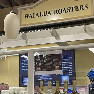 a display of various foods