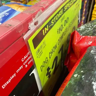Pretty good sale on premium dog food.