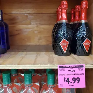 Good sale on wine.