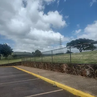 Plenty of parking available.