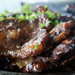 Sizzling kalbi