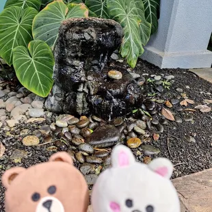 Fountain outside