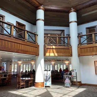 The clubhouse is open and welcoming