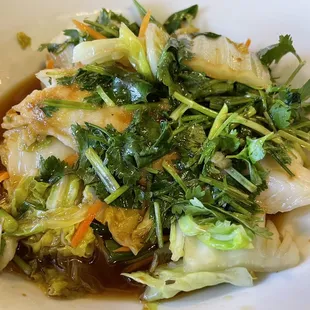 Steamed Basa