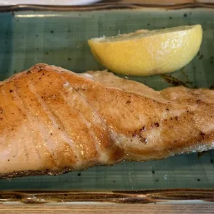 Grilled salmon
