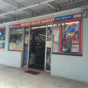 Tiny hole in the wall market