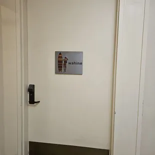 Woman = wahine (in Hawaiian language)