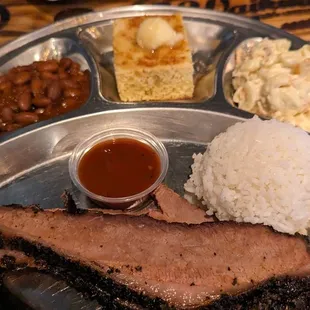 BBQ Beef Brisket Entree.
