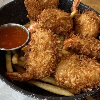 Coconut Shrimp and Fries