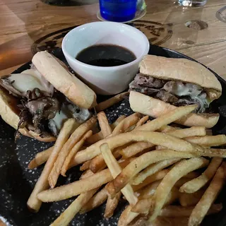 Shaved Prime French Dip Sandwich