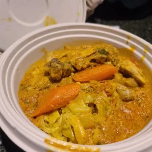 South Indian Chicken Curry Bowl