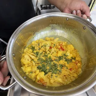 Cauliflower curry