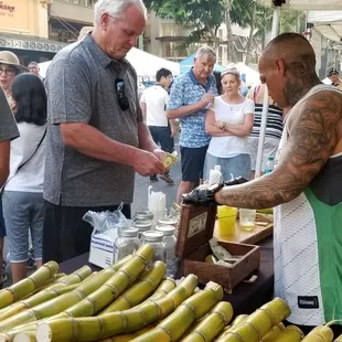 Sugar cane juice