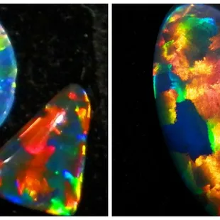 Harlequin opals at Waikiki Gold and Silver