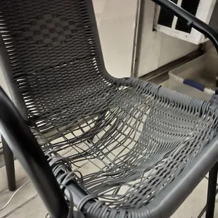 Chair provided for the patio