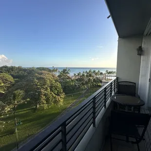 Balcony ocean view