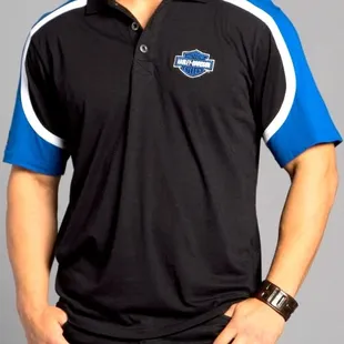 EMBOSSED HARLEY POLO SHIRT FROM HONOLULU