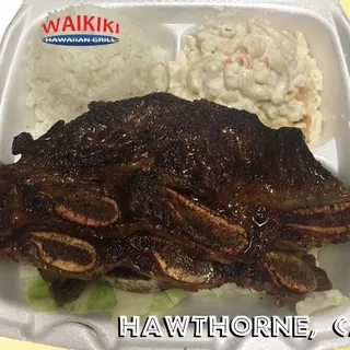 Kalbi Short Ribs Plate