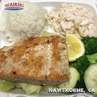 Grilled Salmon Plate