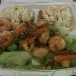 Garlic Shrimp Plate
