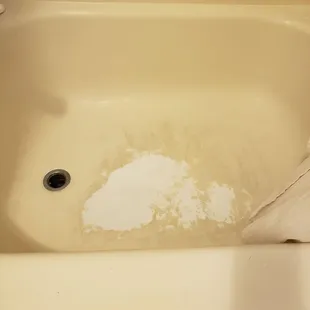 The show had a lot of damage that looked like it was fixed as fast and cheap as possible.