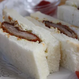 Pork Katsu Sandwiches