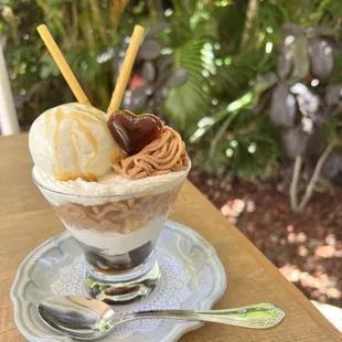 Mont blanc parfait -Lunch