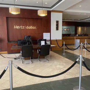 Rental car station closed still