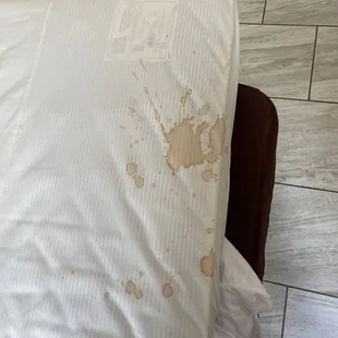 This is what was under mattress cover number 1