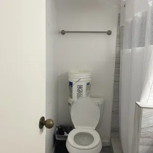 They cut a hole in the air vent and left it like this didn't even let me move rooms. What if a rat went through?!